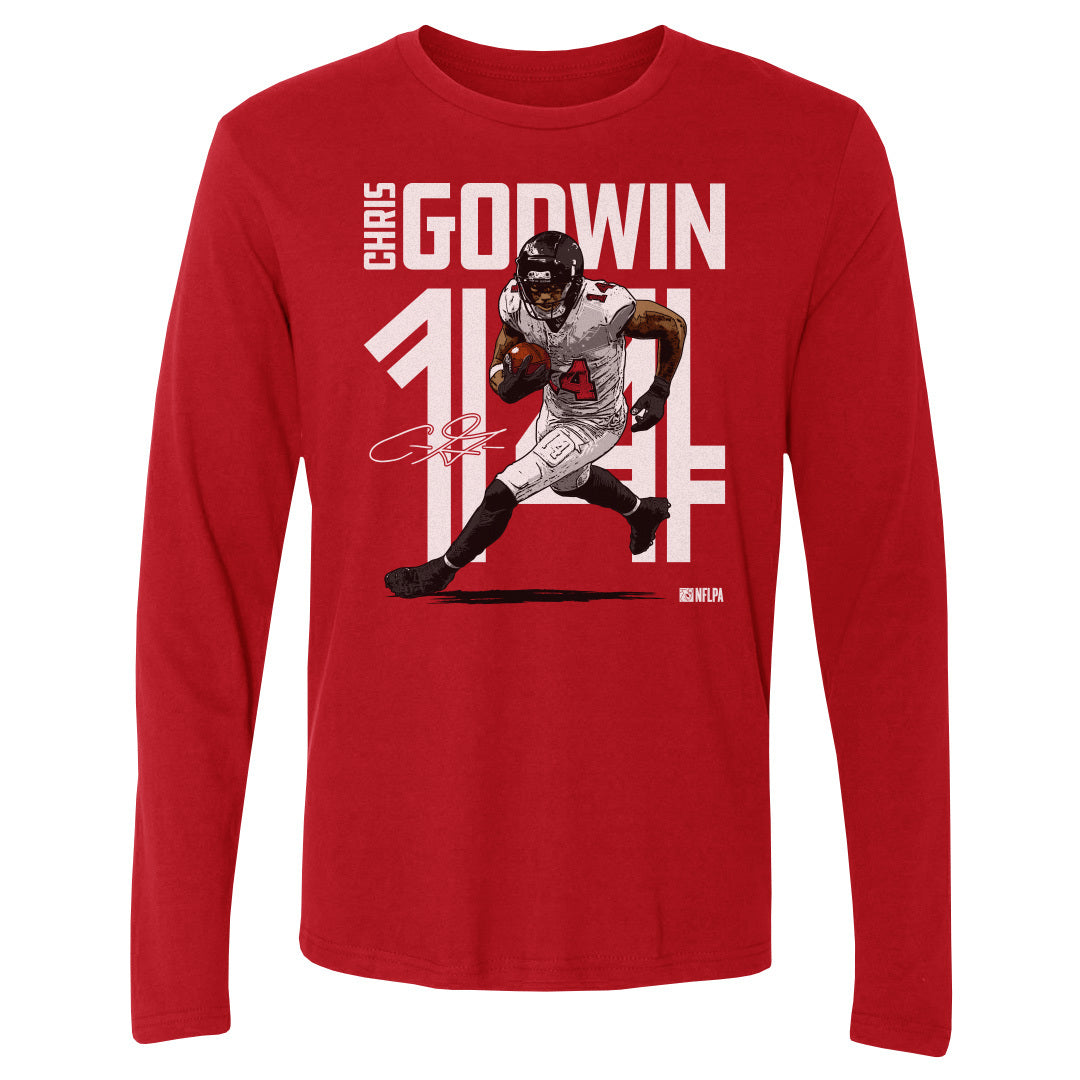 Chris Godwin Men's Long Sleeve T-Shirt | 500 LEVEL