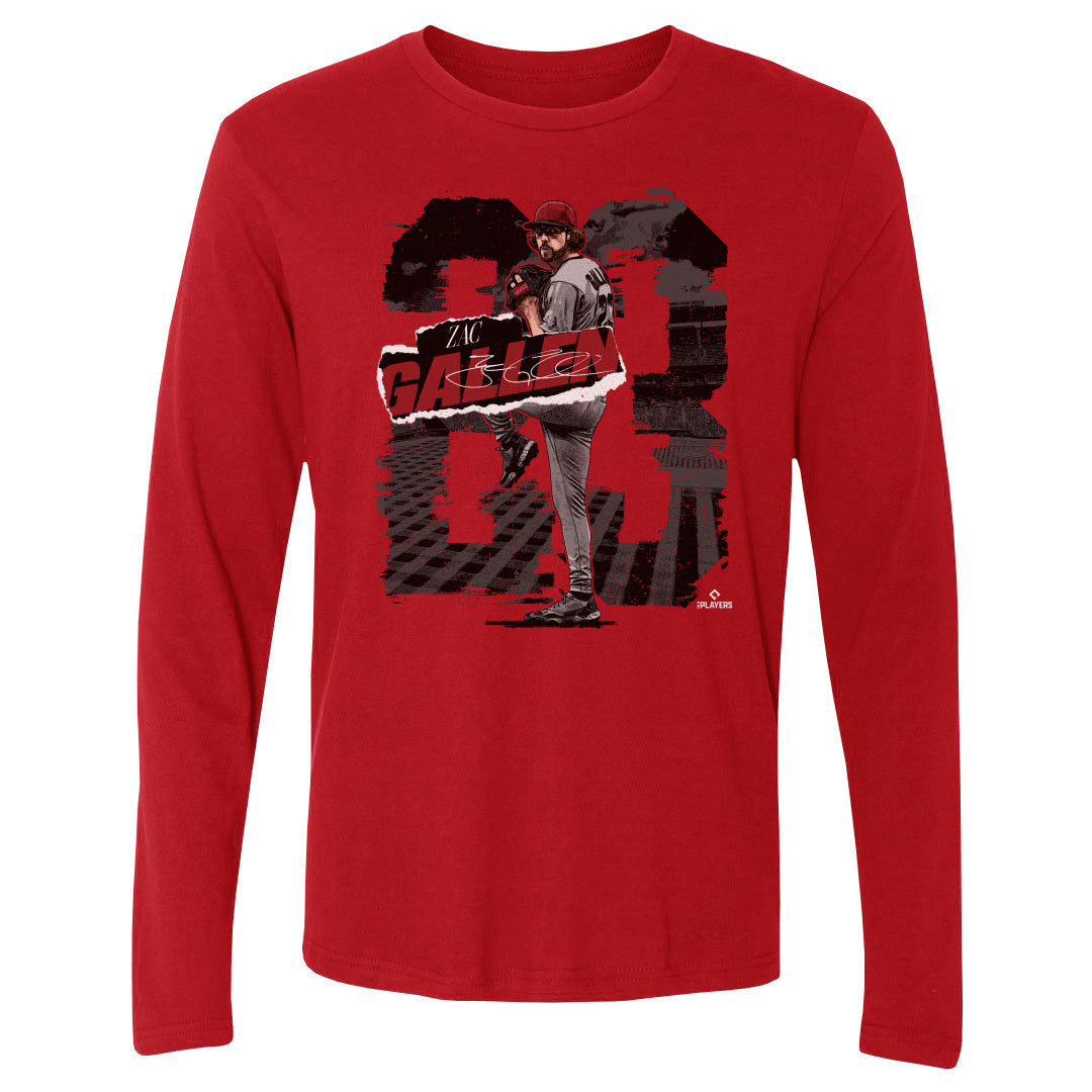 Zac Gallen Men's Long Sleeve T-Shirt | 500 LEVEL