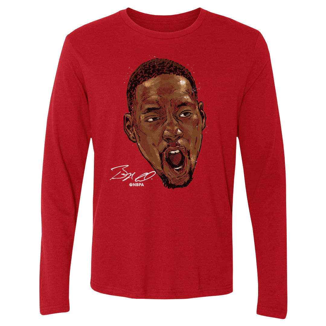 Bam Adebayo Men's Long Sleeve T-Shirt | 500 LEVEL
