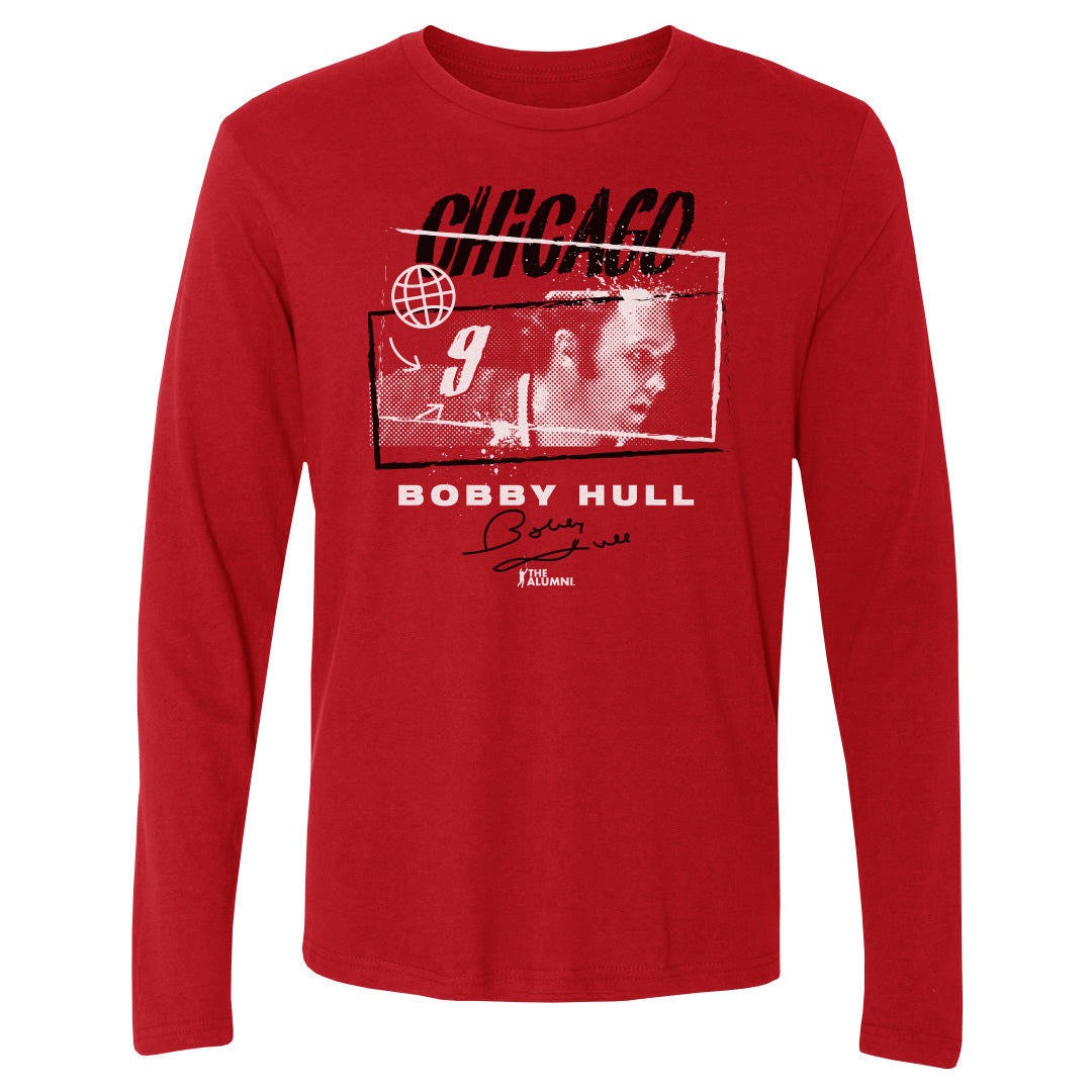 Bobby Hull Men's Long Sleeve T-Shirt | 500 LEVEL