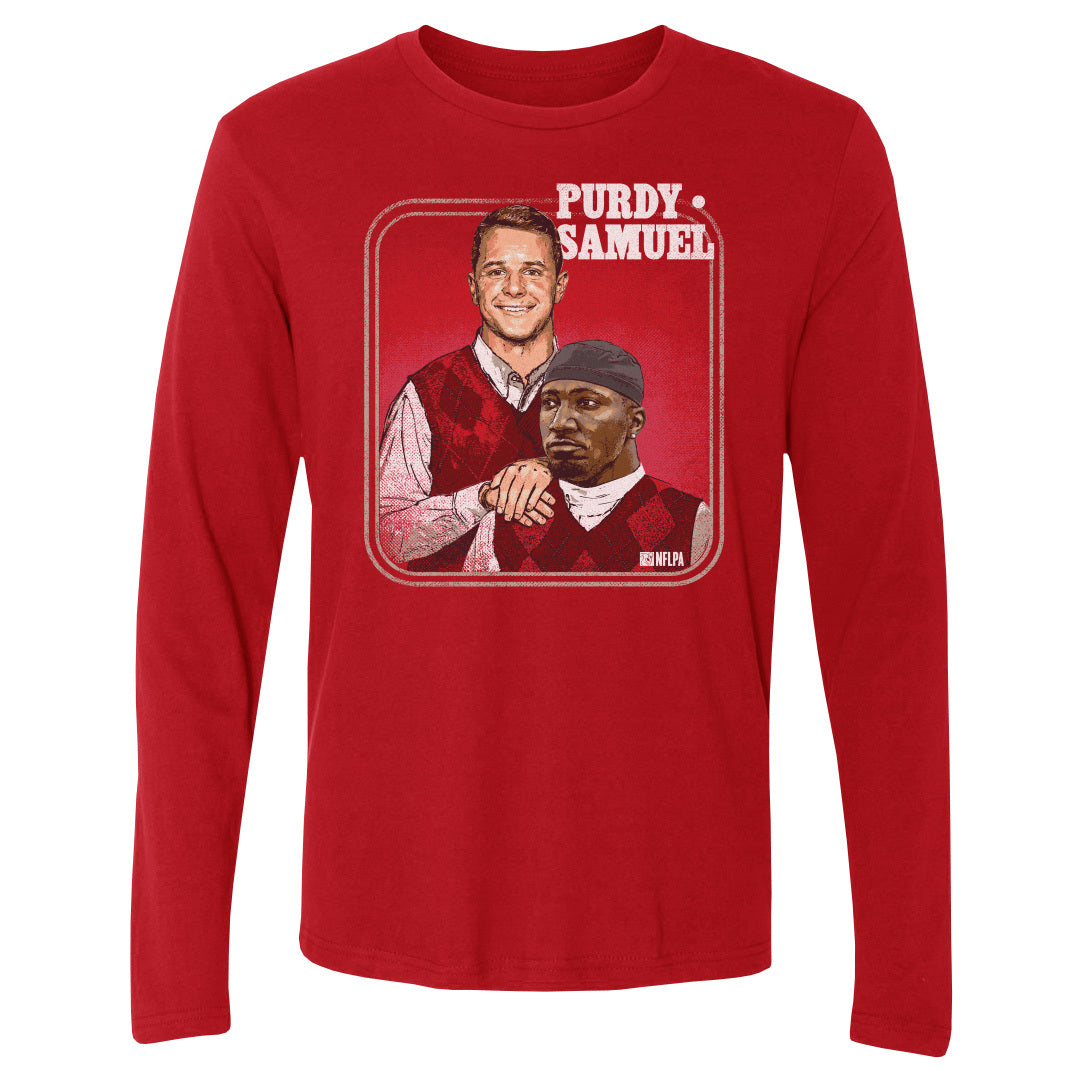 Brock Purdy Men's Long Sleeve T-Shirt | 500 LEVEL