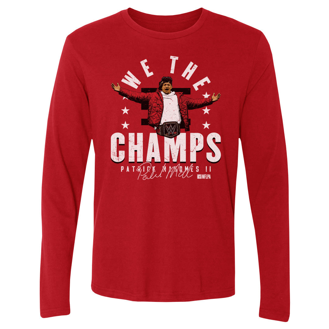Patrick Mahomes Men's Long Sleeve T-Shirt | 500 LEVEL