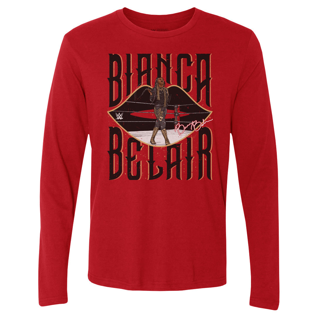 Bianca Belair Men's Long Sleeve T-Shirt | 500 LEVEL