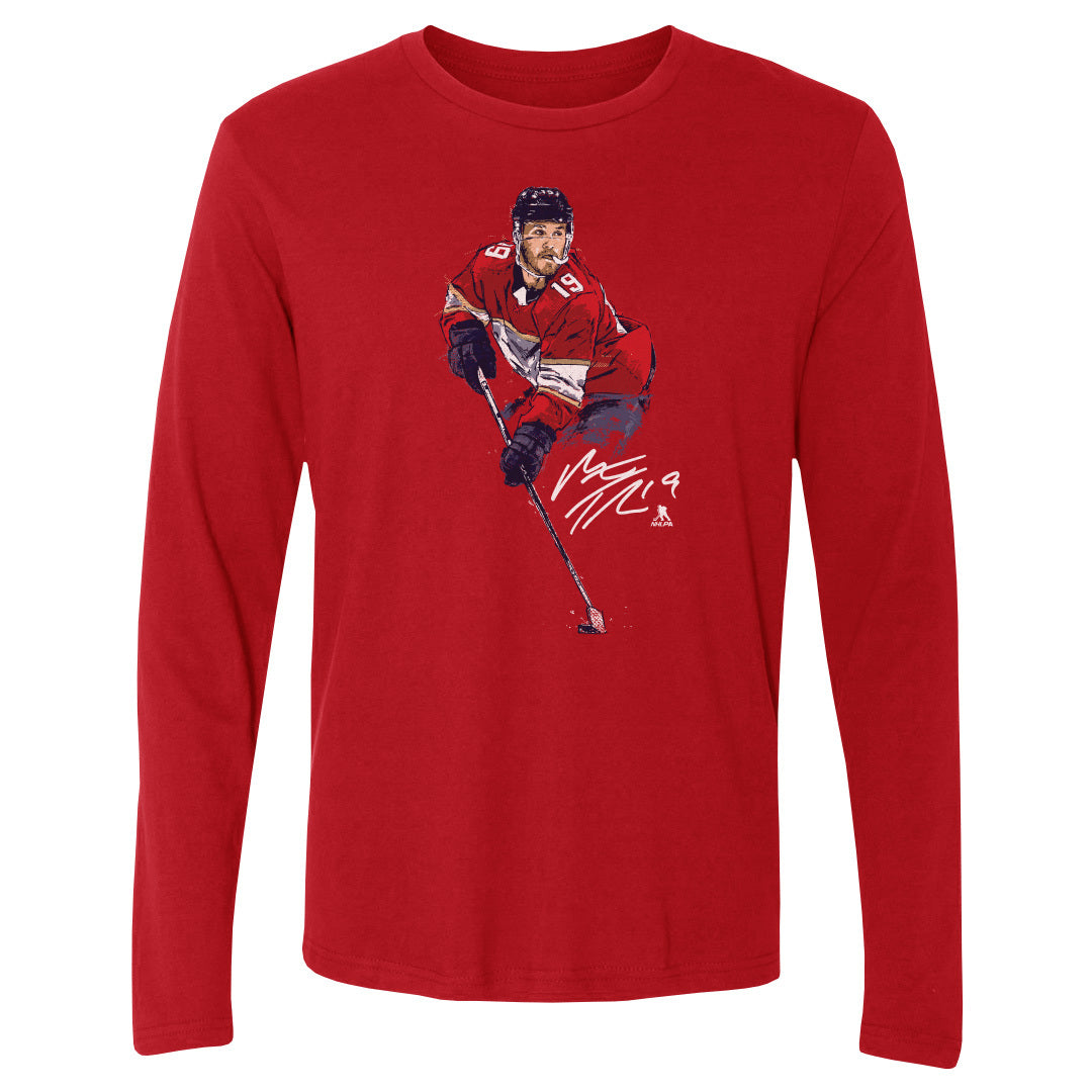 Matthew Tkachuk Men's Long Sleeve T-Shirt | 500 LEVEL