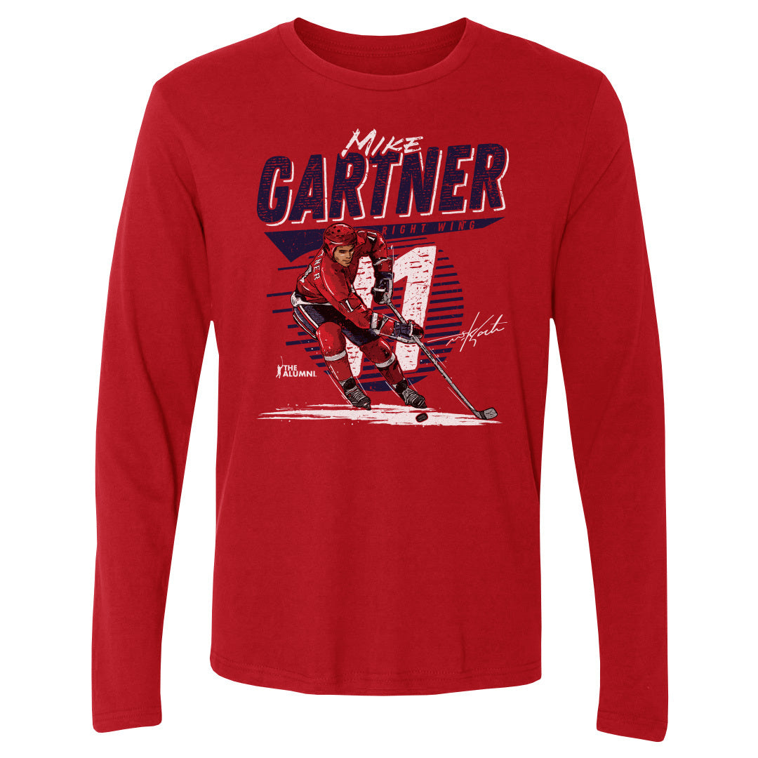 Mike Gartner Men's Long Sleeve T-Shirt | 500 LEVEL