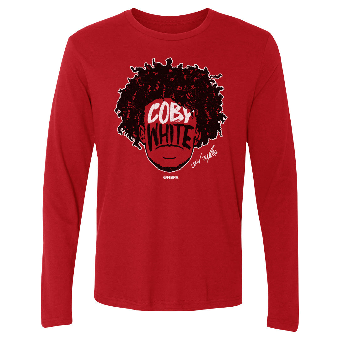 Coby White Men's Long Sleeve T-Shirt | 500 LEVEL