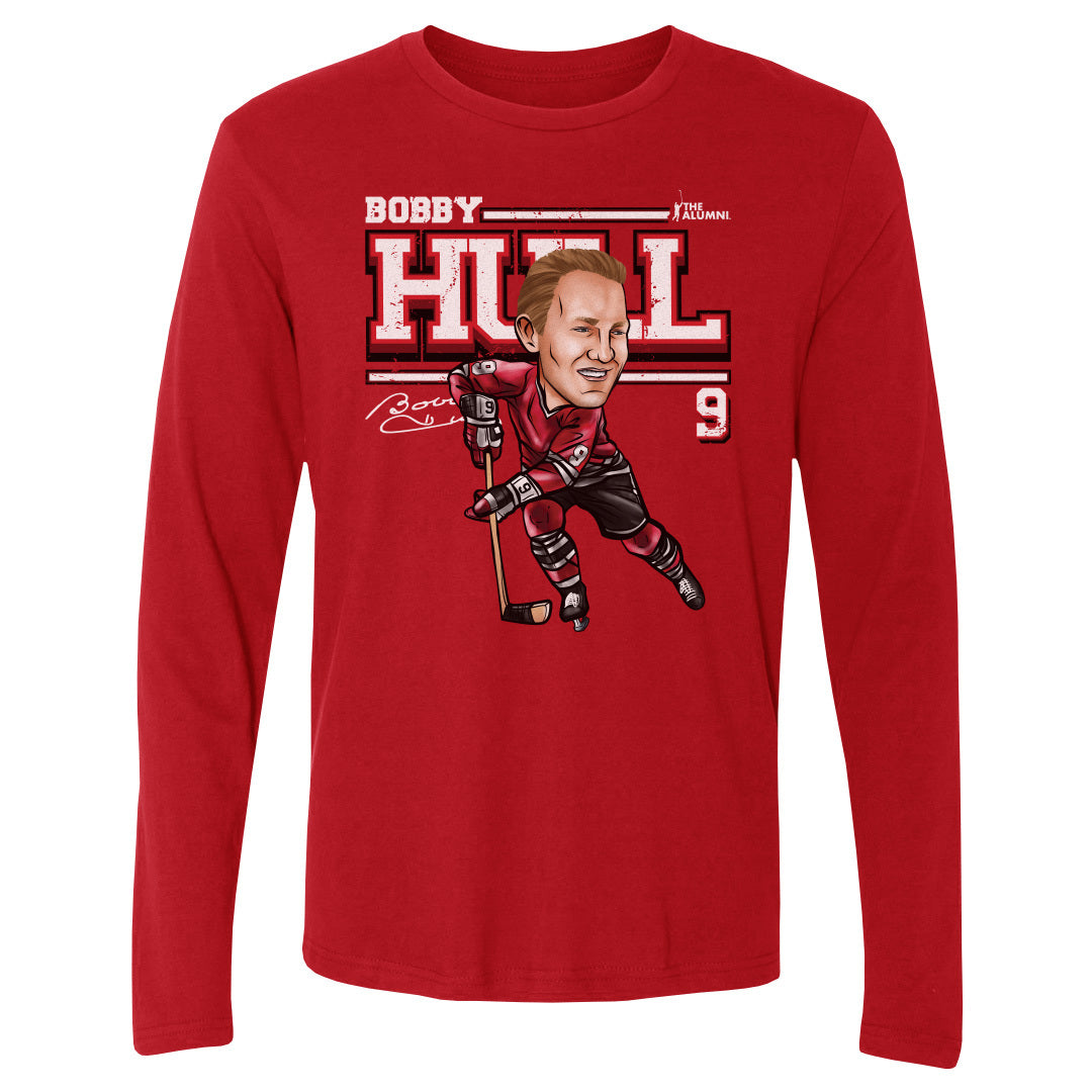 Bobby Hull Men's Long Sleeve T-Shirt | 500 LEVEL