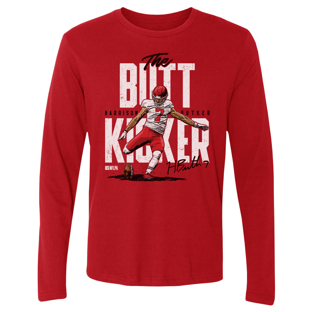 Harrison Butker Men's Long Sleeve T-Shirt | 500 LEVEL