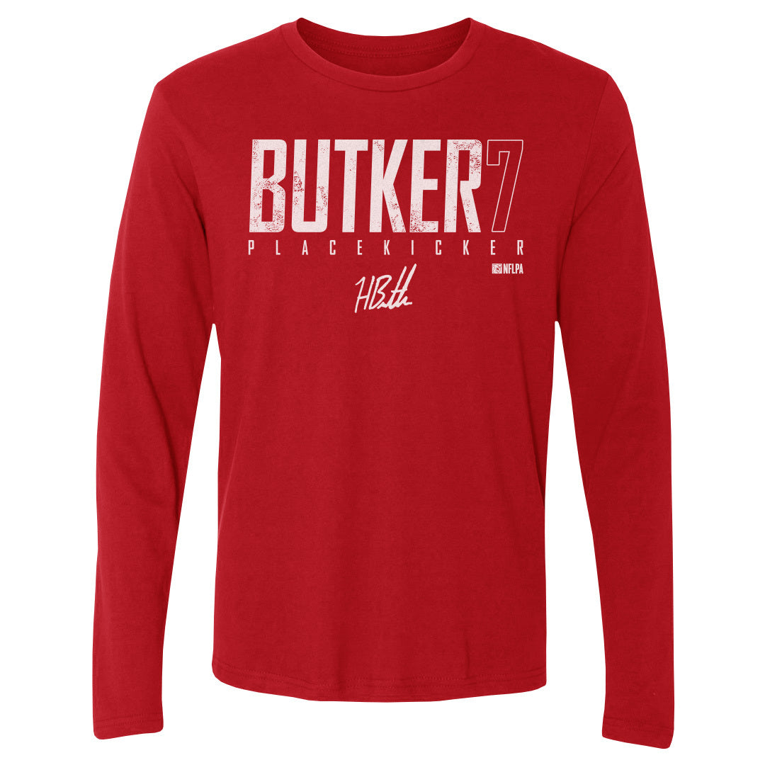 Harrison Butker Men's Long Sleeve T-Shirt | 500 LEVEL