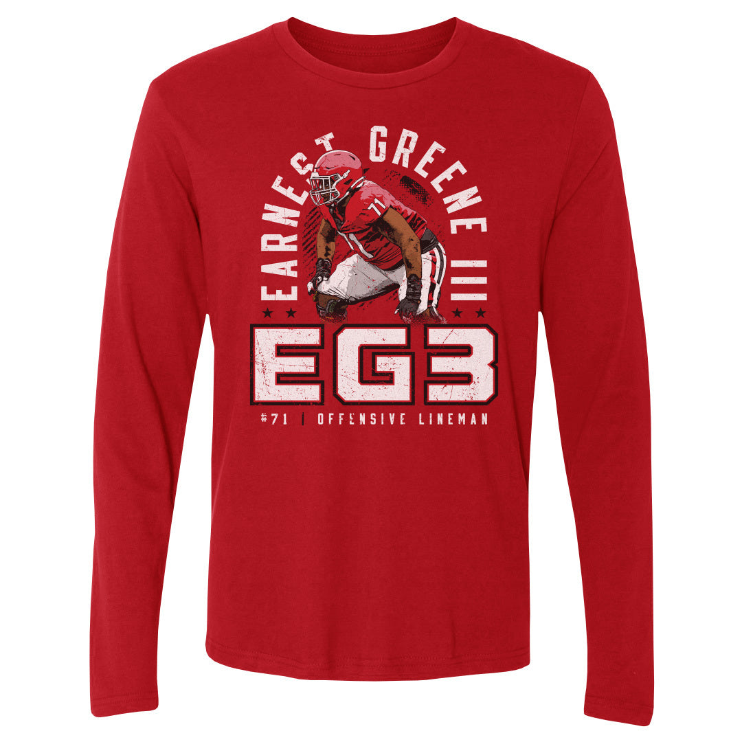 Earnest Greene III Men's Long Sleeve T-Shirt | 500 LEVEL