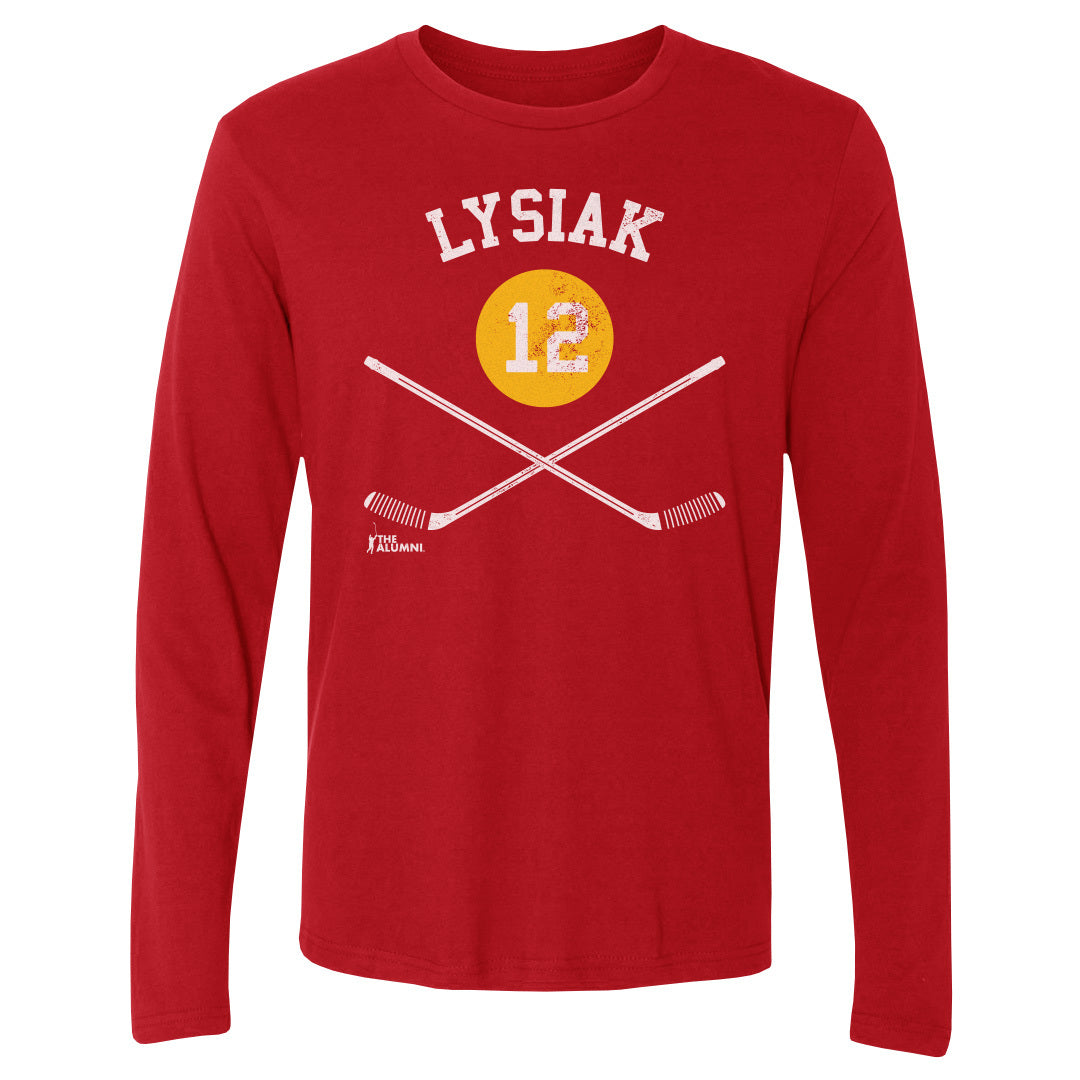 Tom Lysiak Men's Long Sleeve T-Shirt | 500 LEVEL