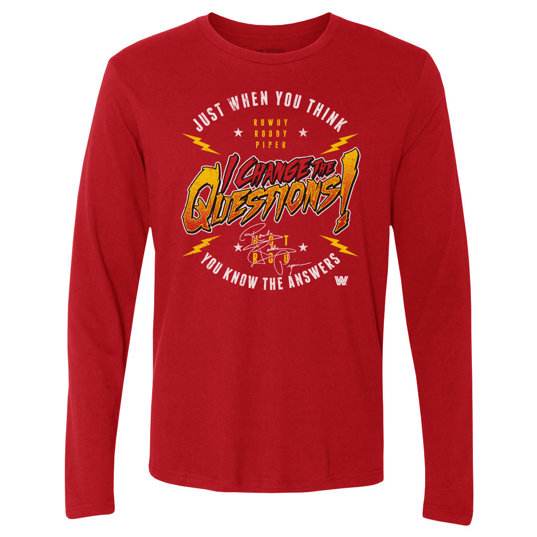 Roddy Piper Men's Long Sleeve T-Shirt | 500 LEVEL