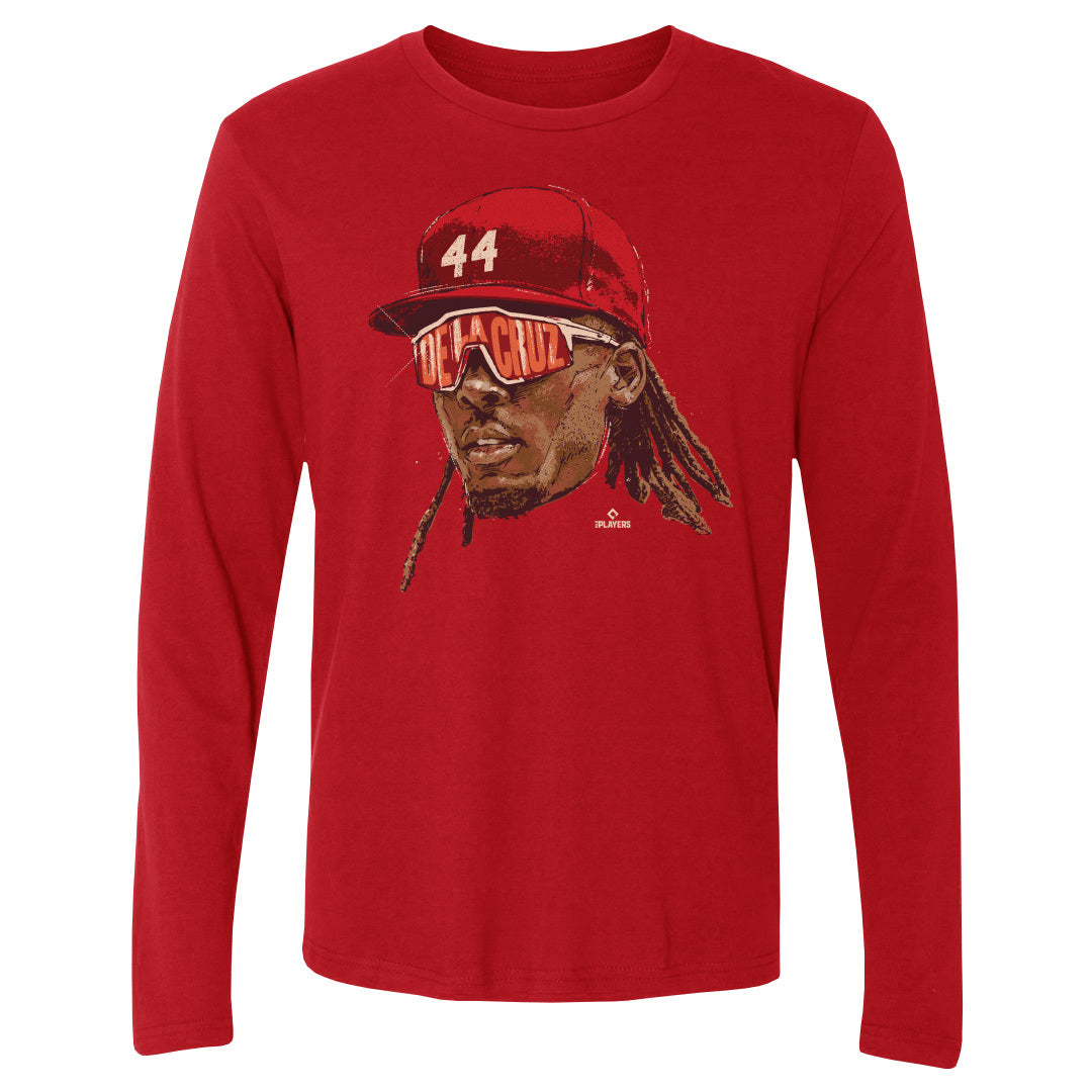 Elly De La Cruz Men's Long Sleeve T-Shirt | 500 LEVEL