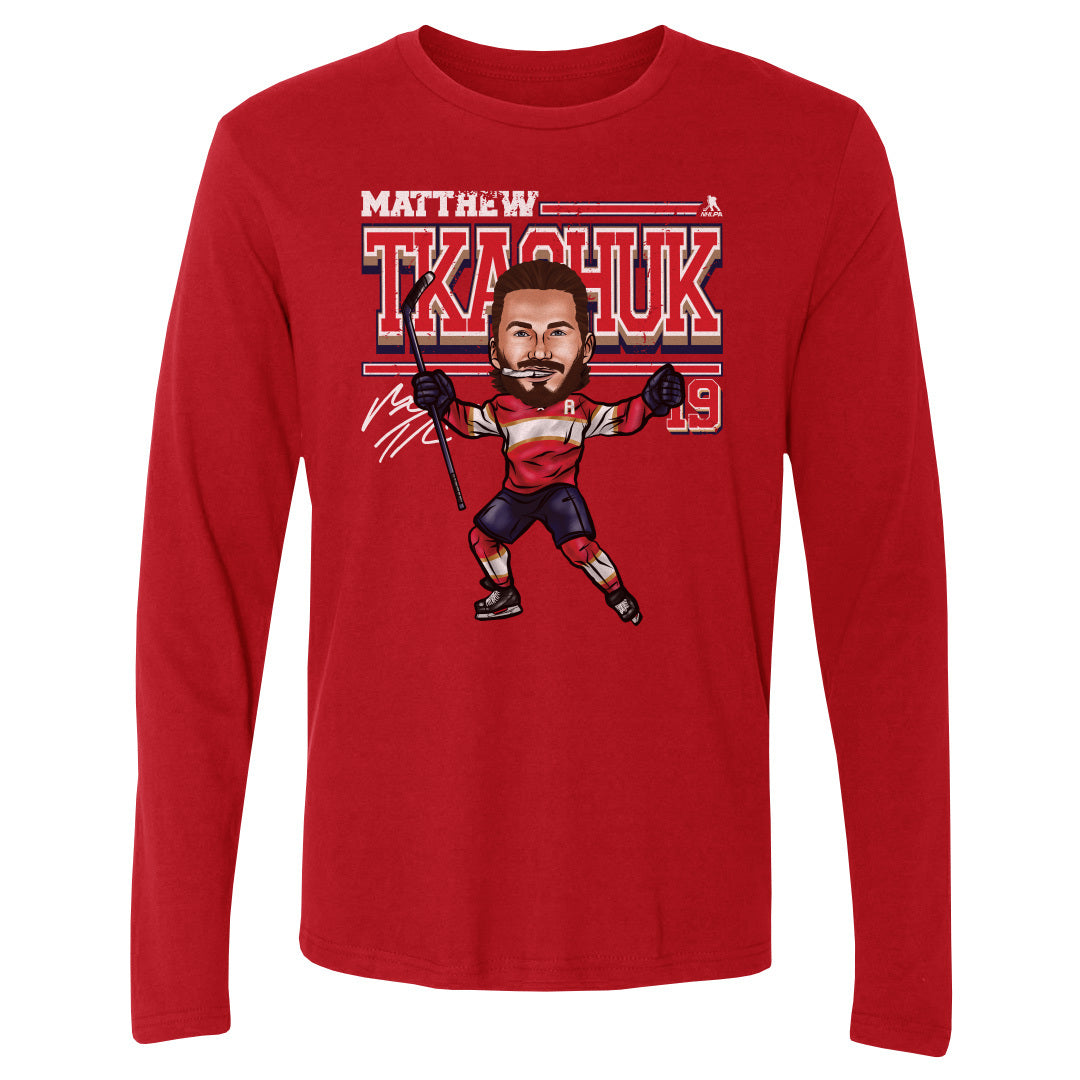 Matthew Tkachuk Men's Long Sleeve T-Shirt | 500 LEVEL