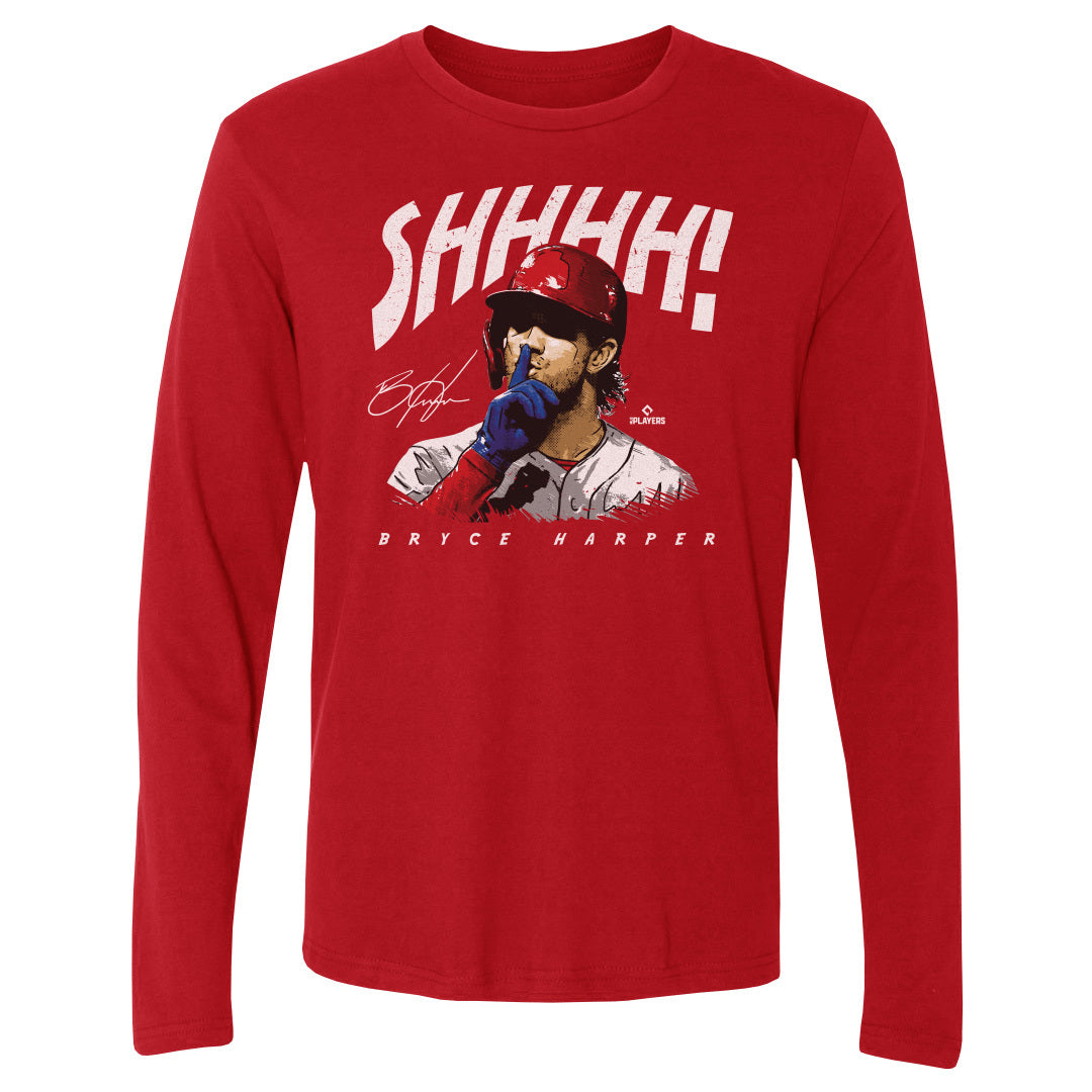 Bryce Harper Men's Long Sleeve T-Shirt | 500 LEVEL