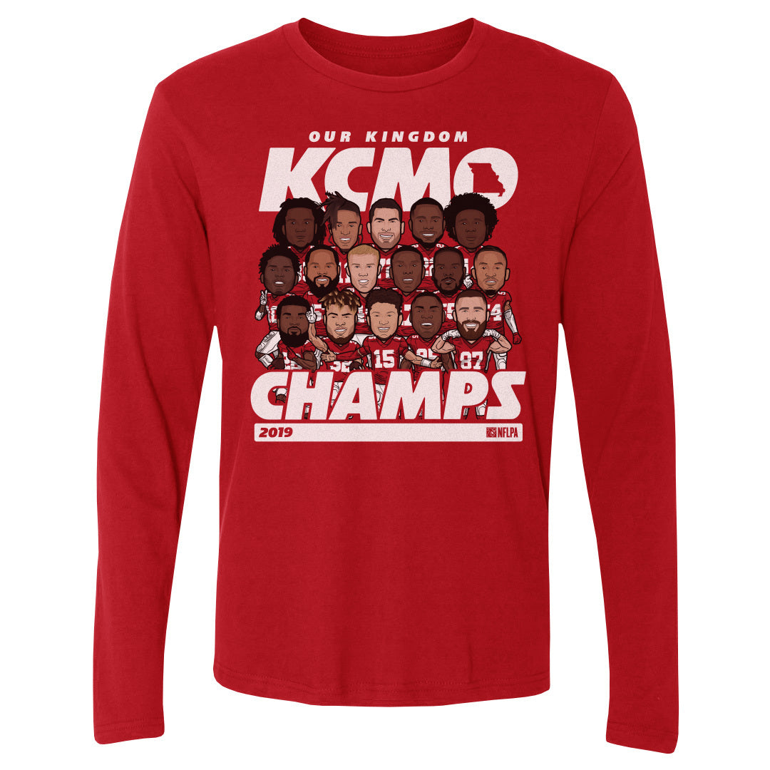 Kansas City Men's Long Sleeve T-Shirt | 500 LEVEL