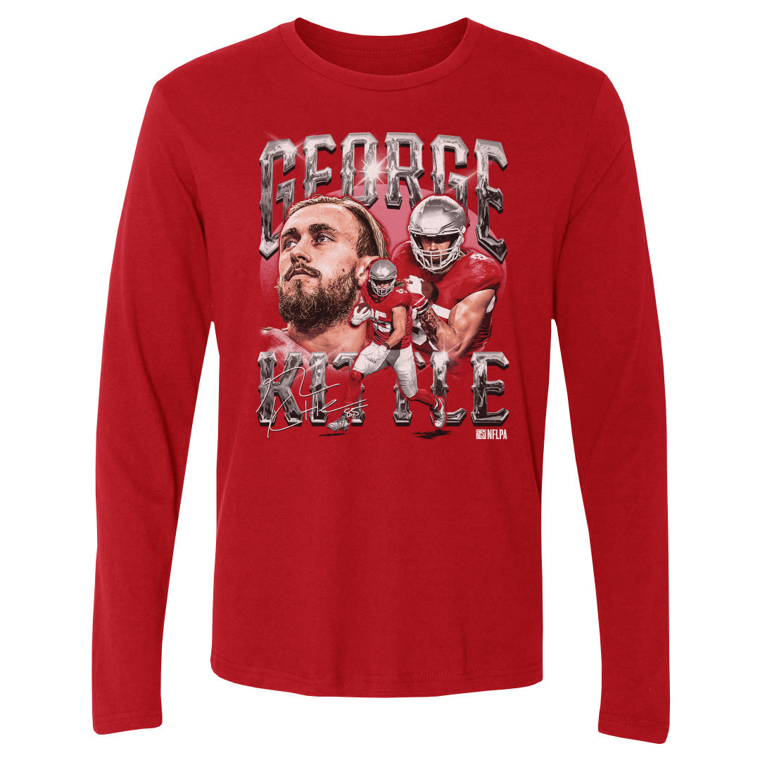 George Kittle Men's Long Sleeve T-Shirt | 500 LEVEL