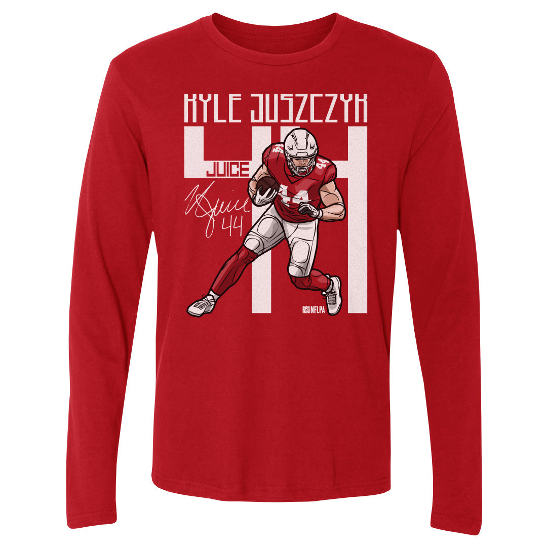 Kyle Juszczyk Men's Long Sleeve T-Shirt | 500 LEVEL