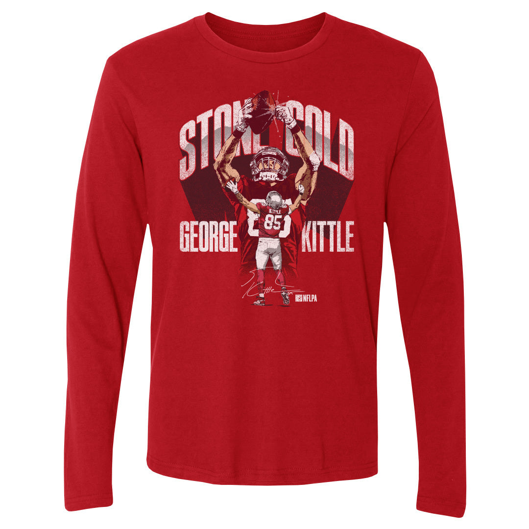 George Kittle Men's Long Sleeve T-Shirt | 500 LEVEL