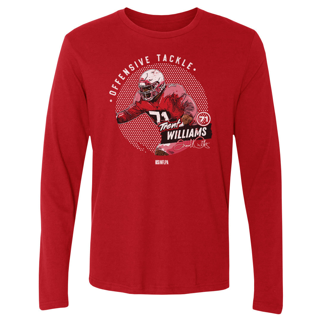 Trent Williams Men's Long Sleeve T-Shirt | 500 LEVEL