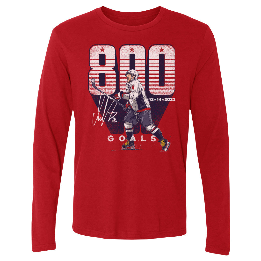 Alex Ovechkin Men's Long Sleeve T-Shirt | 500 LEVEL