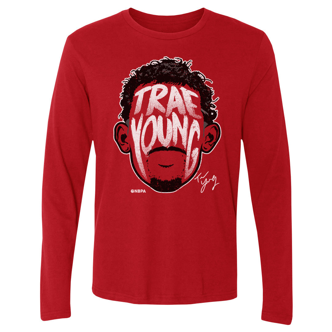 Trae Young Men's Long Sleeve T-Shirt | 500 LEVEL