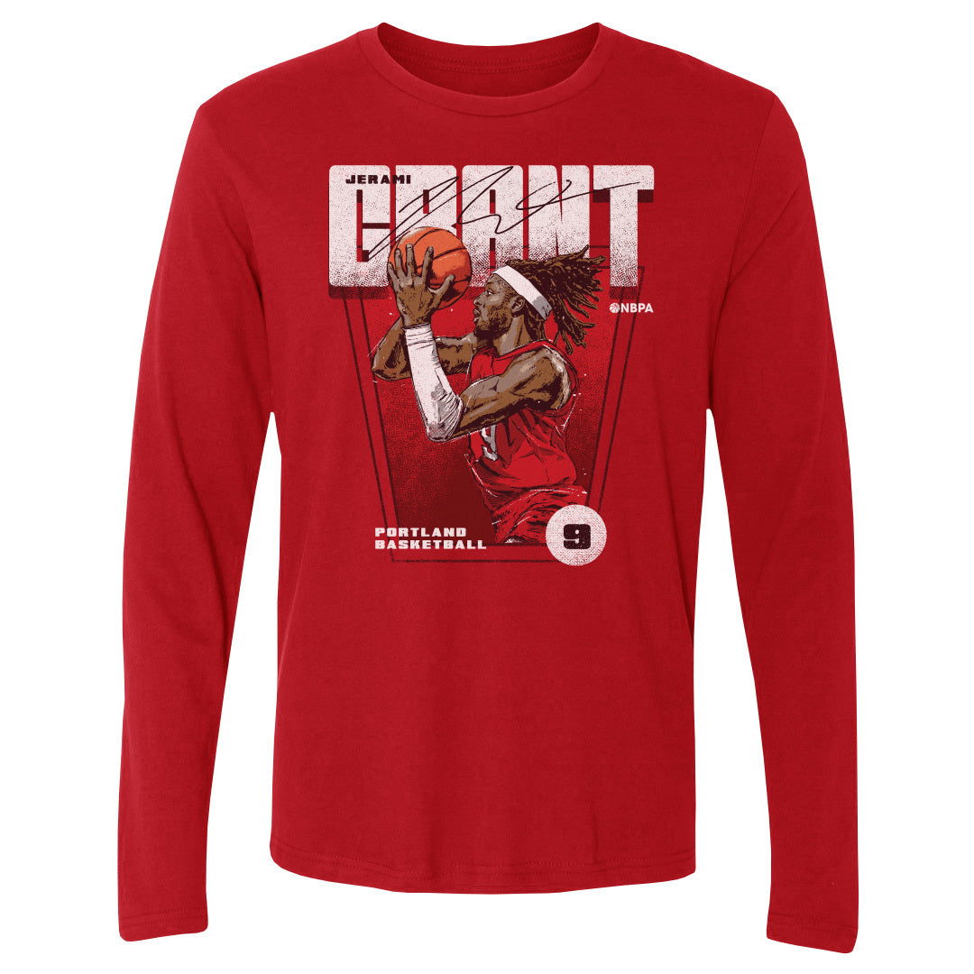 Jerami Grant Men's Long Sleeve T-Shirt | 500 LEVEL
