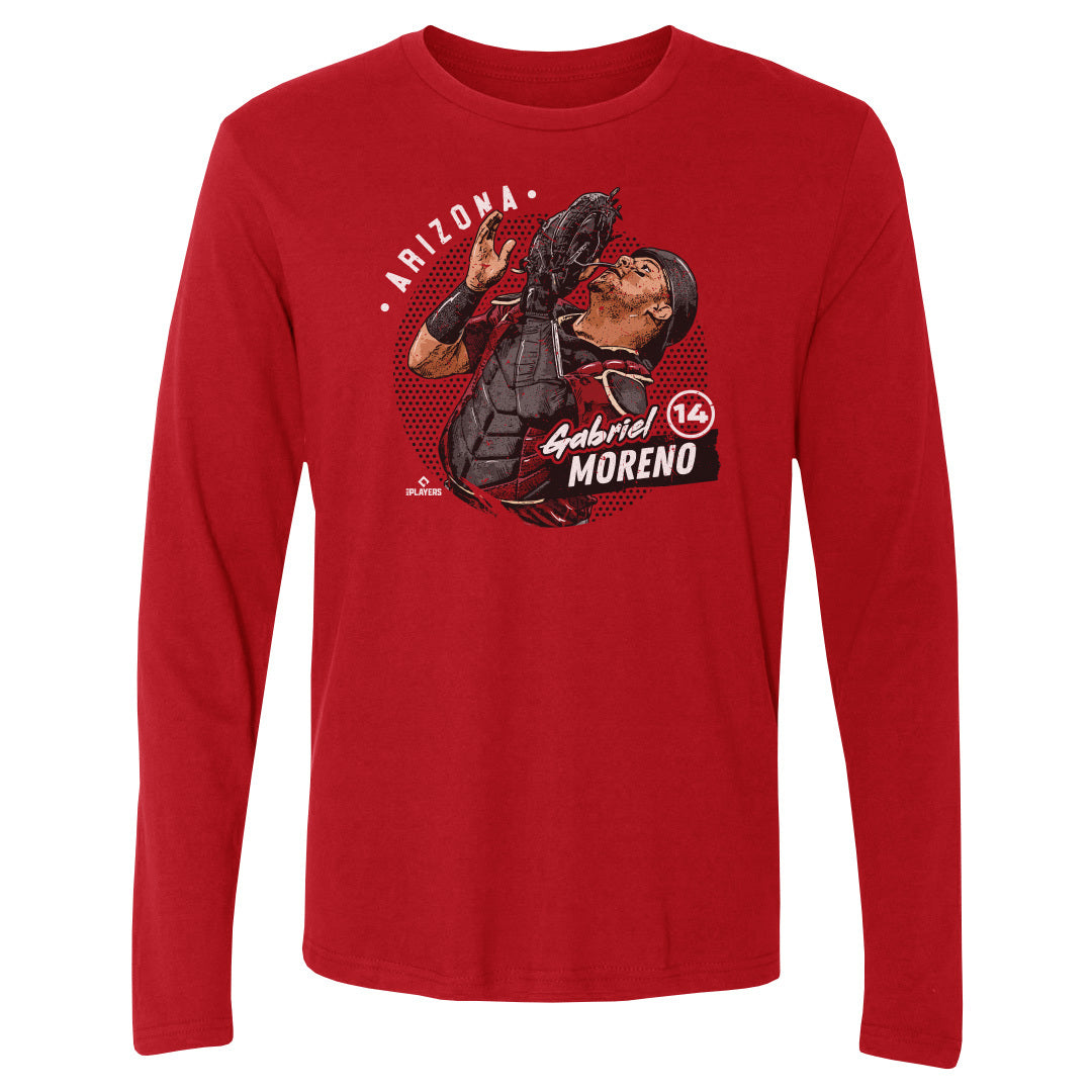 Gabriel Moreno Men's Long Sleeve T-Shirt | 500 LEVEL