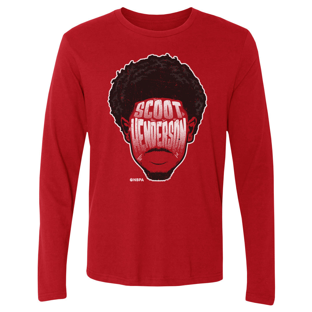 Scoot Henderson Men's Long Sleeve T-Shirt | 500 LEVEL