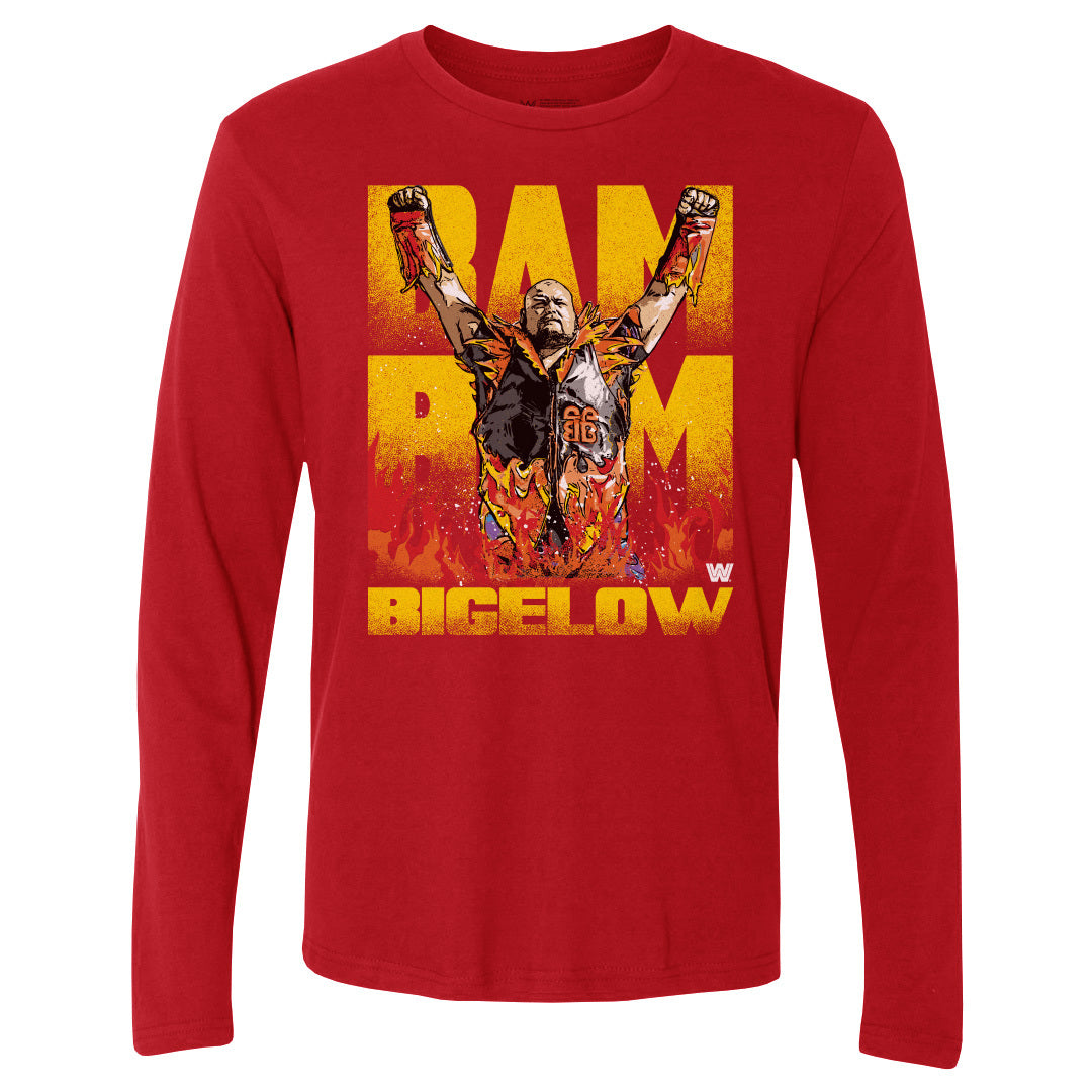 Bam Bam Bigelow Men's Long Sleeve T-Shirt | 500 LEVEL