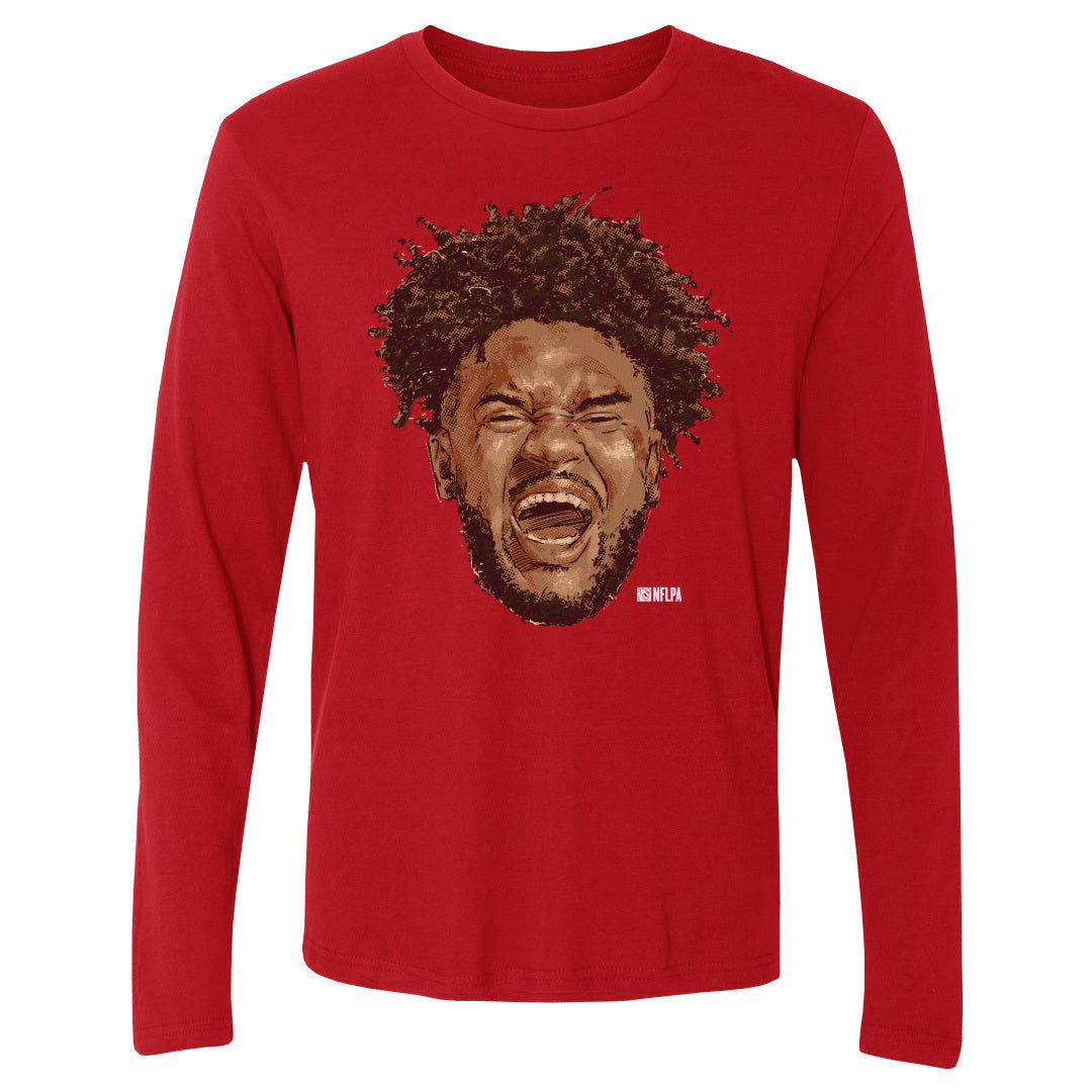 Paris Johnson Jr. Men's Long Sleeve T-Shirt | 500 LEVEL