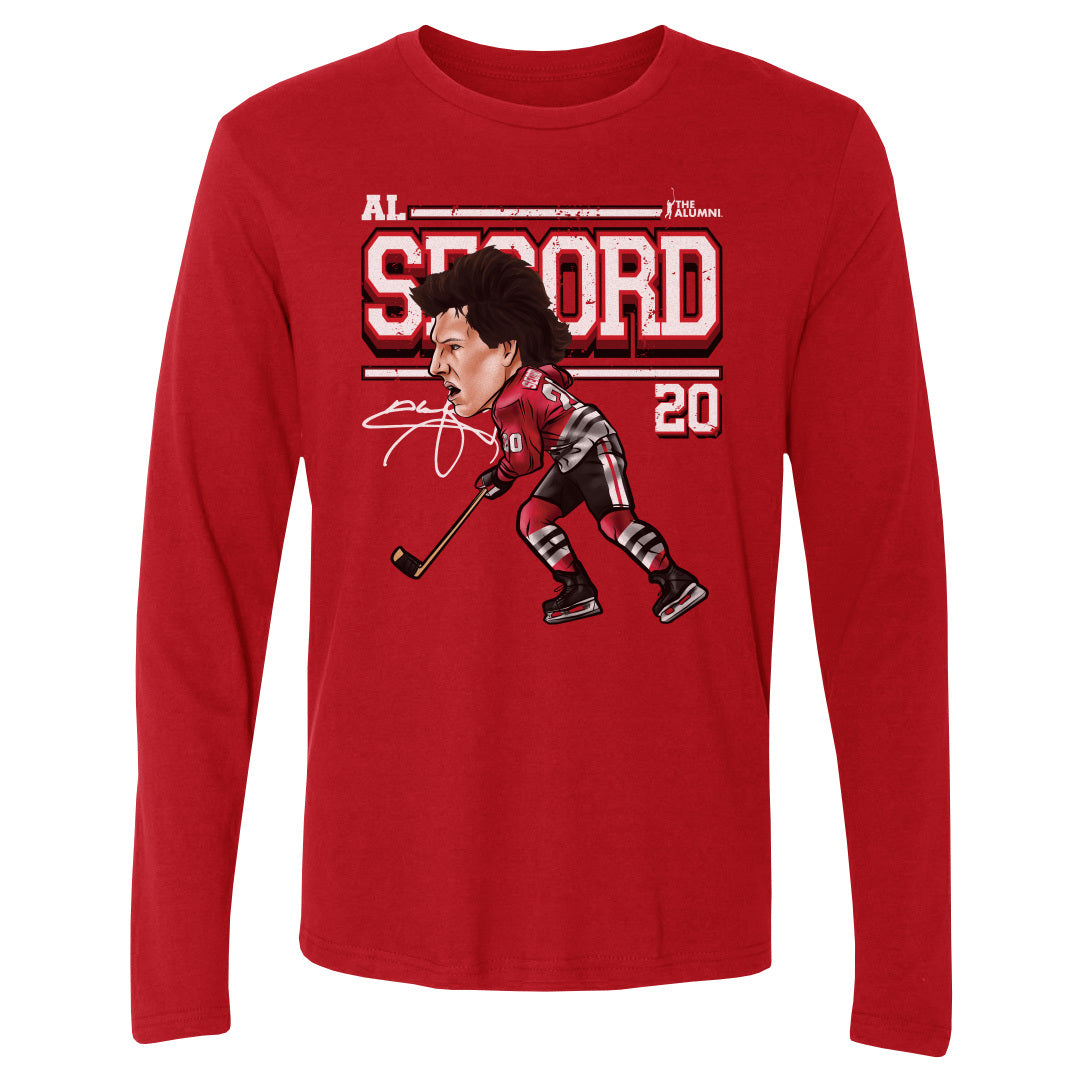 Al Secord Men's Long Sleeve T-Shirt | 500 LEVEL