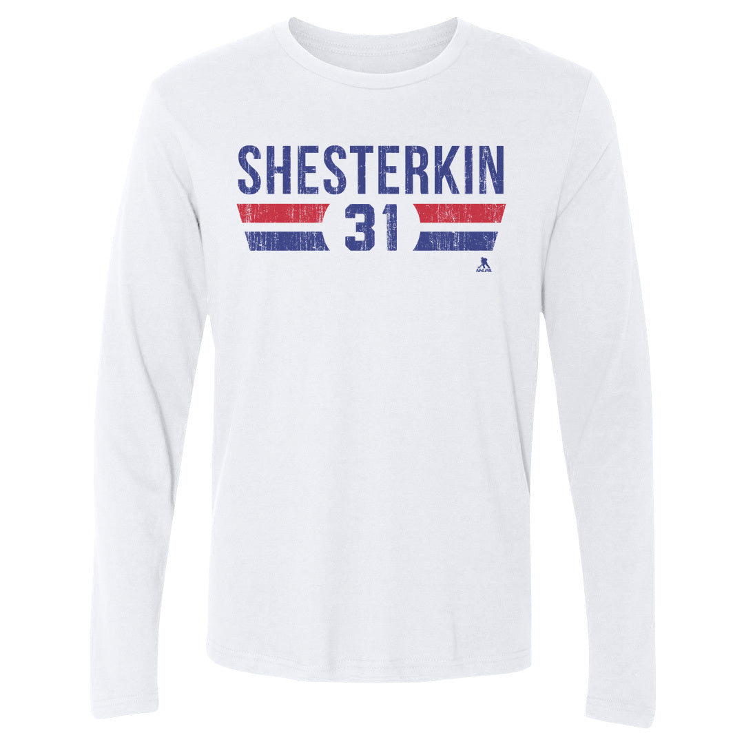 Igor Shesterkin Men's Long Sleeve T-Shirt | 500 LEVEL