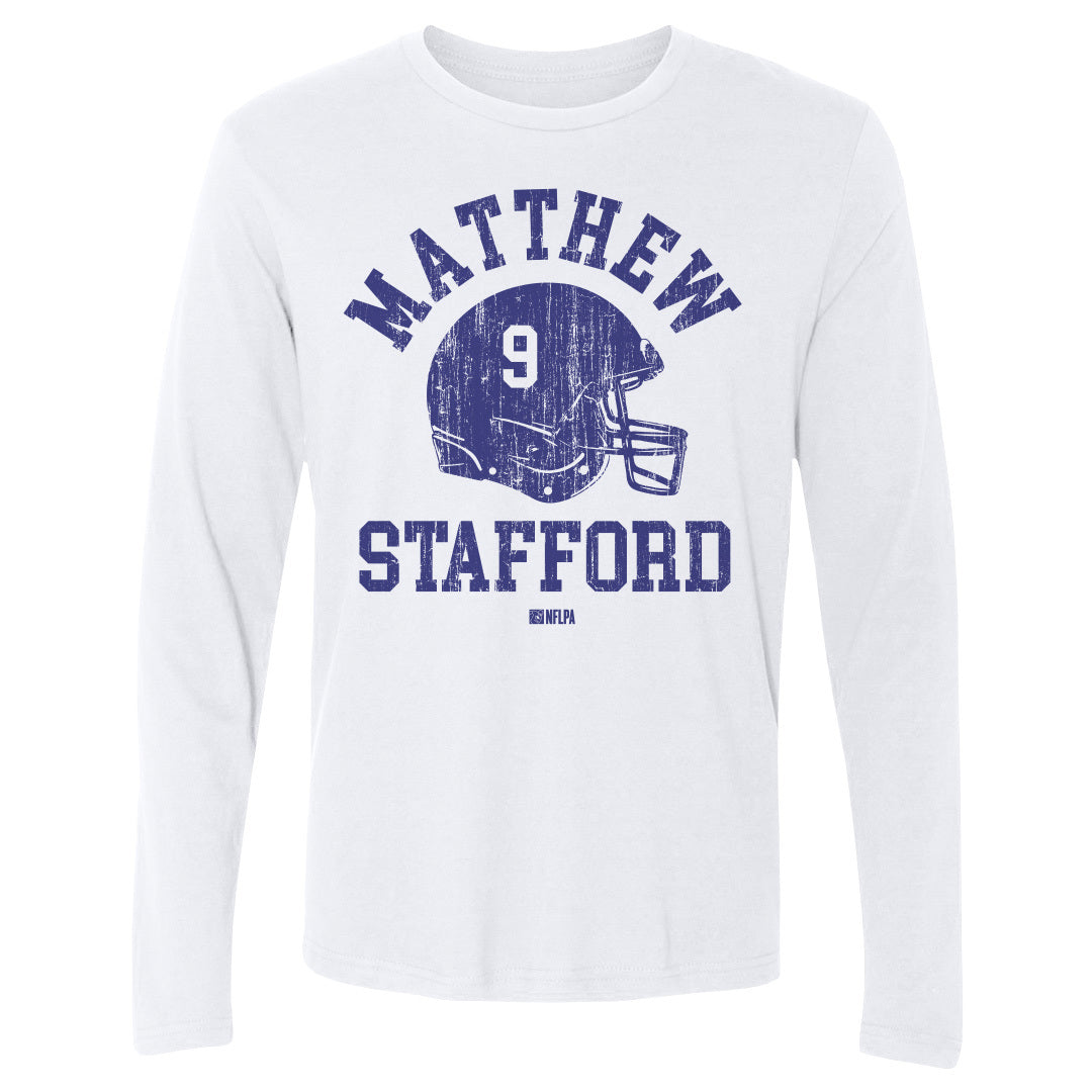 Matthew Stafford Men's Long Sleeve T-Shirt | 500 LEVEL