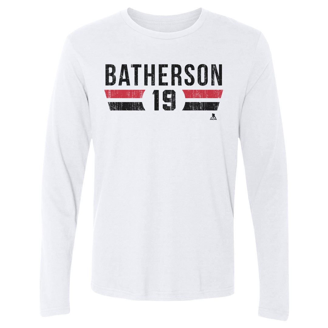 Drake Batherson Men's Long Sleeve T-Shirt | 500 LEVEL