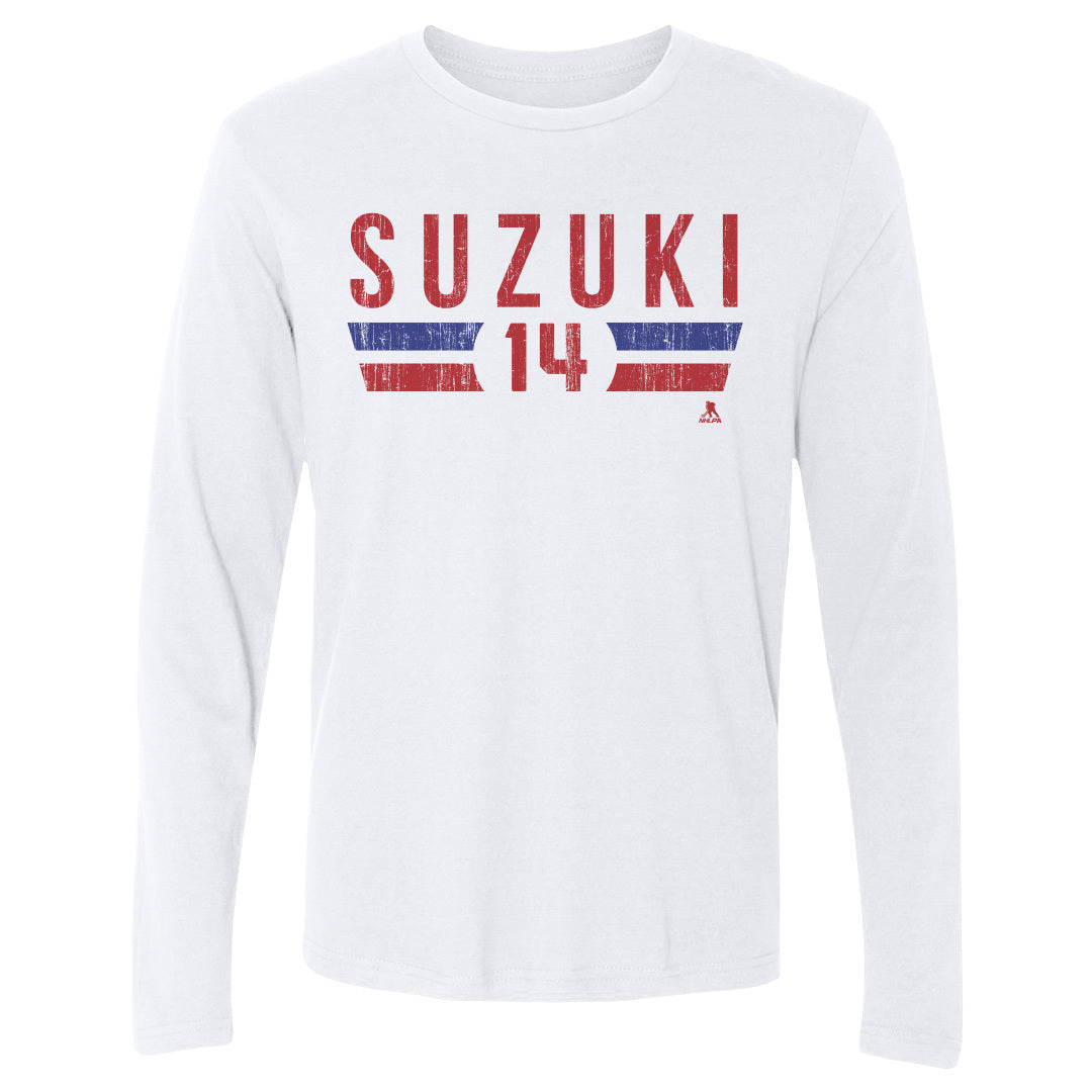 Nick Suzuki Men's Long Sleeve T-Shirt | 500 LEVEL