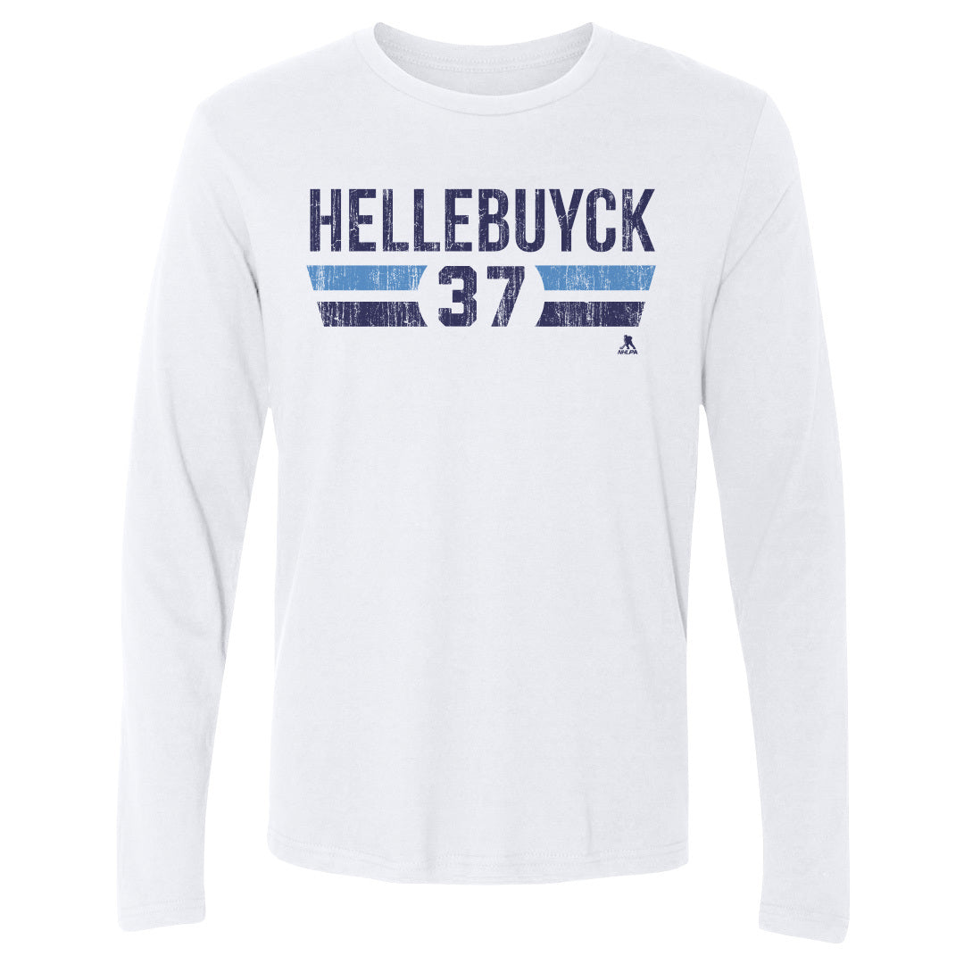 Connor Hellebuyck Men's Long Sleeve T-Shirt | 500 LEVEL