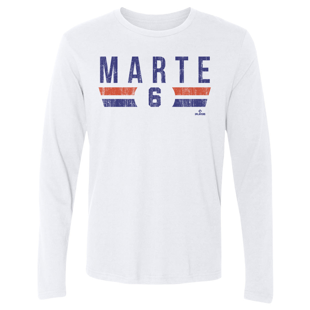 Starling Marte Men's Long Sleeve T-Shirt | 500 LEVEL