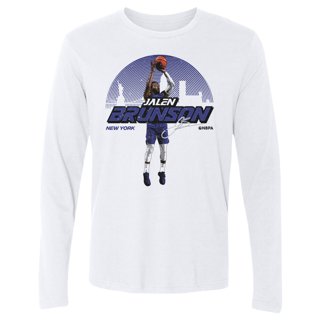 Jalen Brunson Men's Long Sleeve T-Shirt | 500 LEVEL
