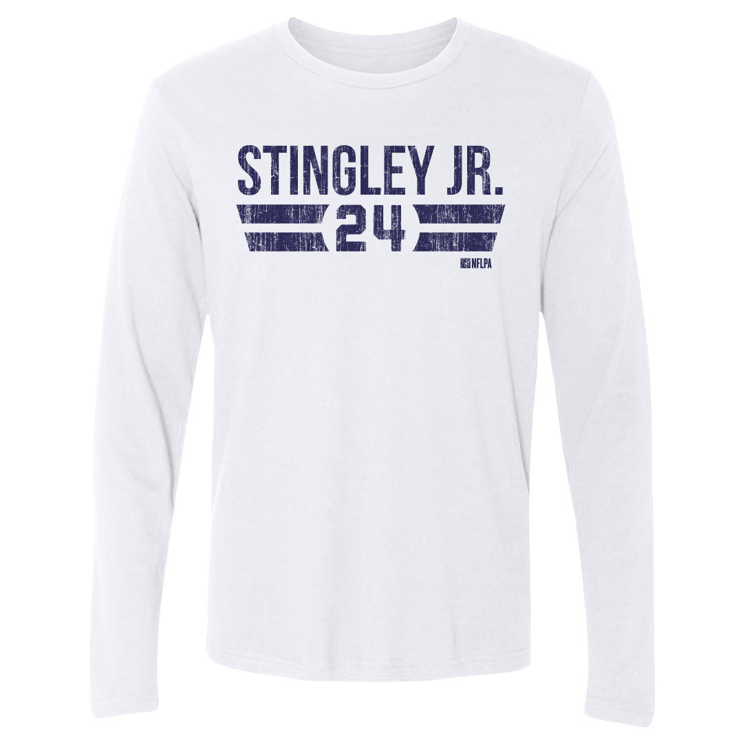 Derek Stingley Jr. Men's Long Sleeve T-Shirt | 500 LEVEL