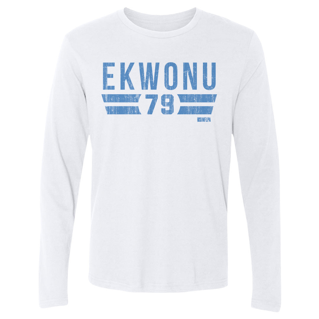 Ickey Ekwonu Men's Long Sleeve T-Shirt | 500 LEVEL