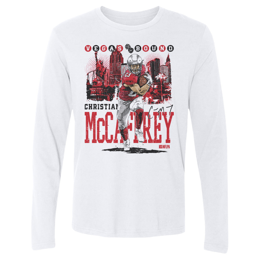 Christian McCaffrey Men's Long Sleeve T-Shirt | 500 LEVEL