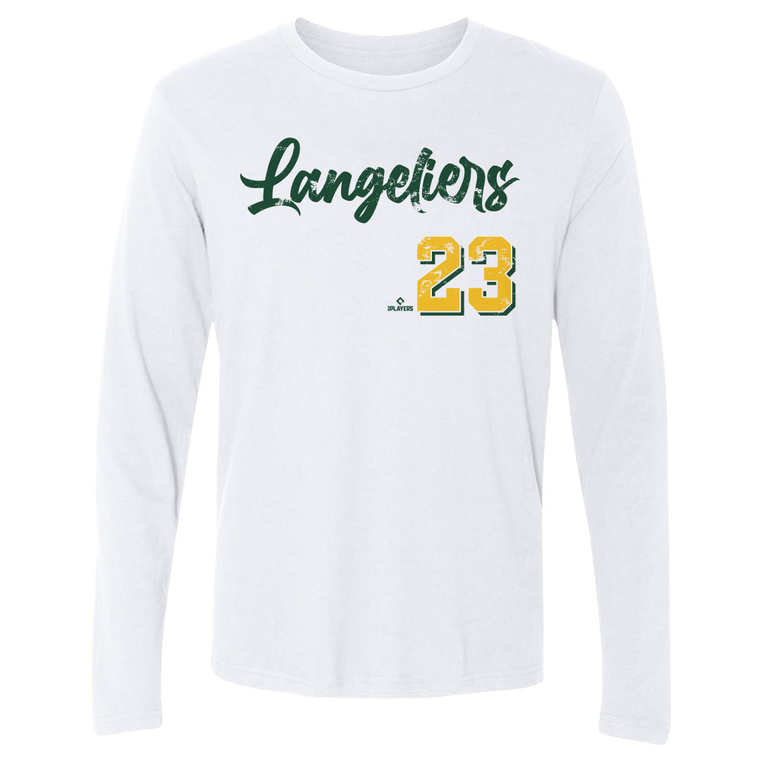 Shea Langeliers Men's Long Sleeve T-Shirt | 500 LEVEL