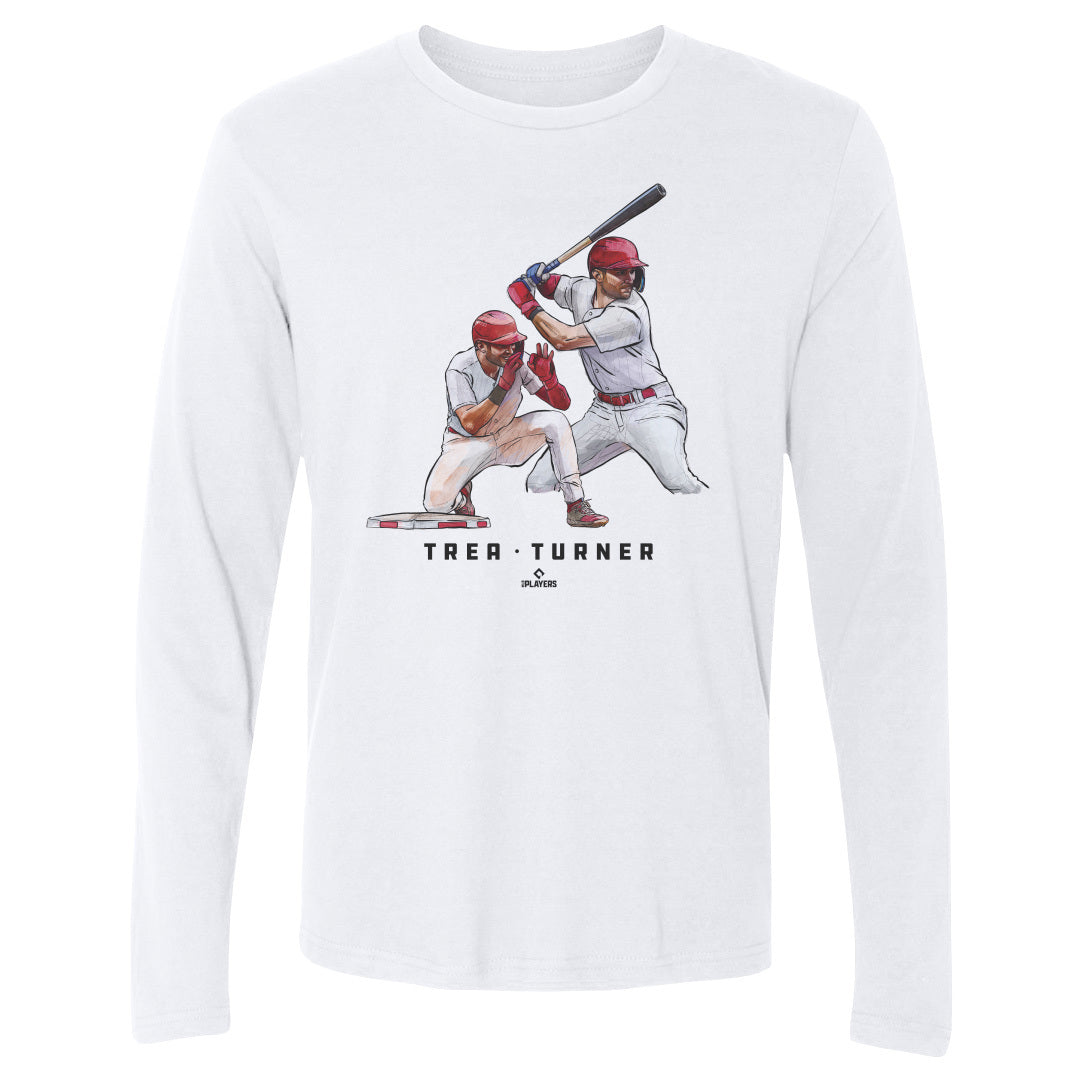 Trea Turner Men's Long Sleeve T-Shirt | 500 LEVEL