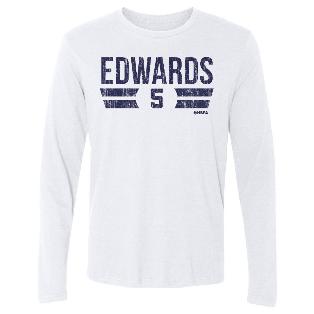 Anthony Edwards Men's Long Sleeve T-Shirt | 500 LEVEL
