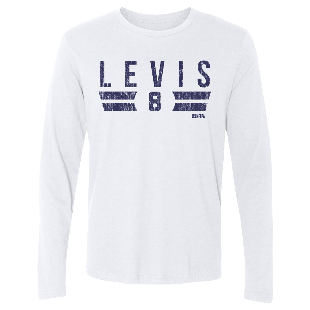 Will Levis Men's Long Sleeve T-Shirt | 500 LEVEL