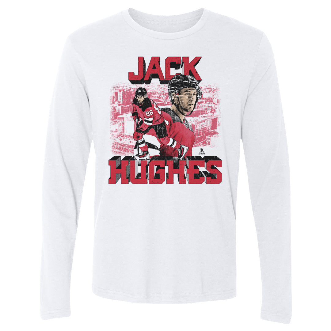 Jack Hughes Men's Long Sleeve T-Shirt | 500 LEVEL