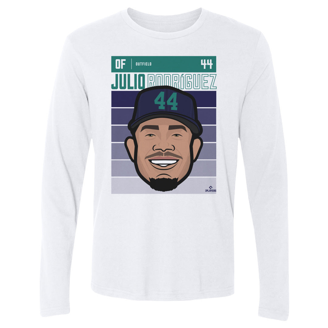 Julio Rodriguez Men's Long Sleeve T-Shirt | 500 LEVEL