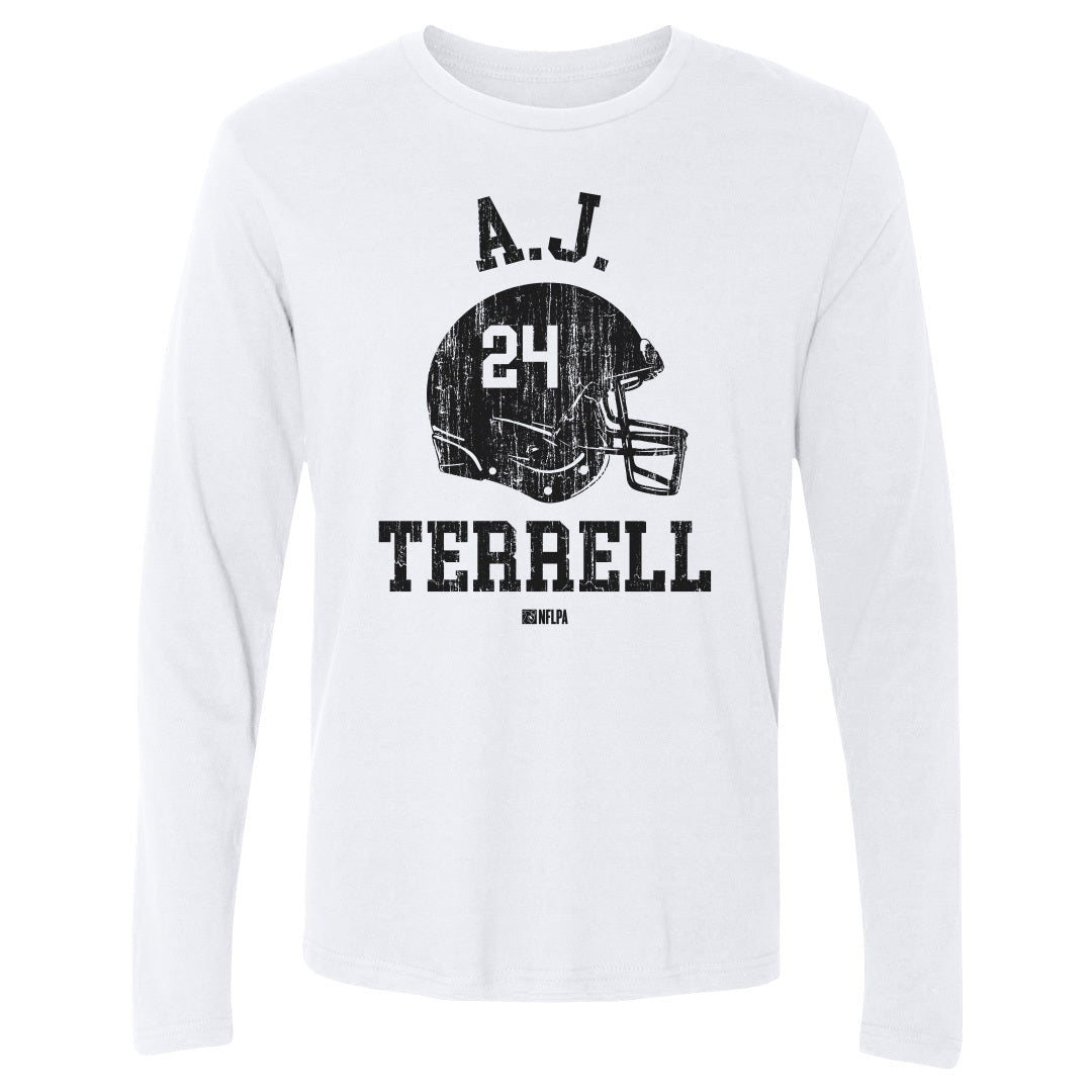 A.J. Terrell Men's Long Sleeve T-Shirt | 500 LEVEL