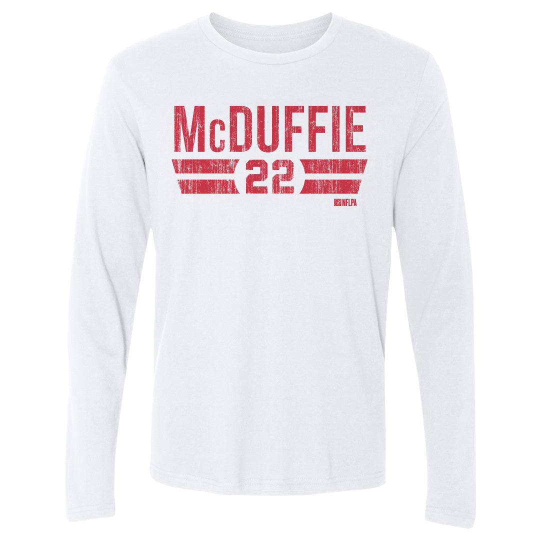 Trent McDuffie Men's Long Sleeve T-Shirt | 500 LEVEL
